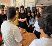 Researchers at Cevat Ayhan Fen High School