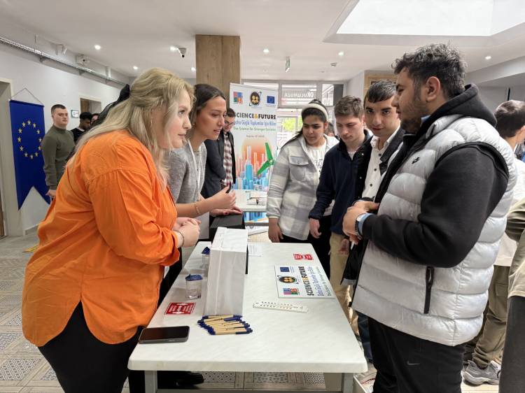 Researchers at Serdivan Şehit Ali Borinli Özel Meslek School